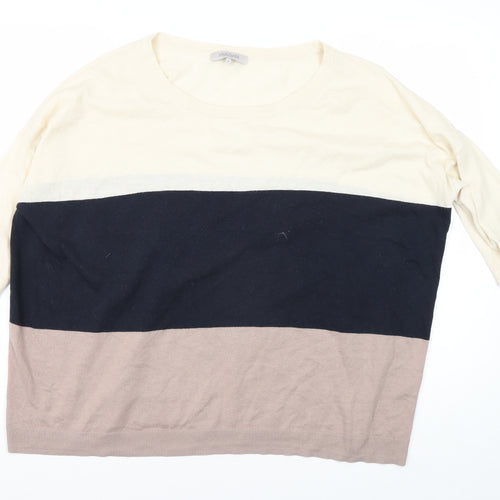 Great Plains Women's Multicoloured Striped Pullover M