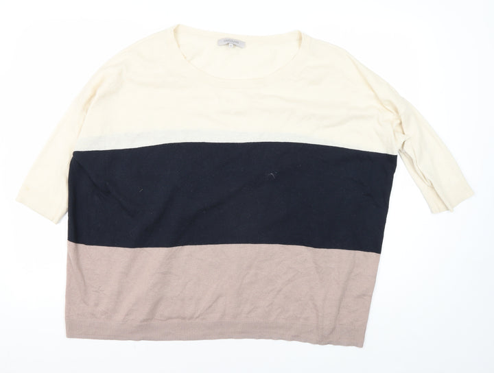 Great Plains Women's Multicoloured Striped Pullover M