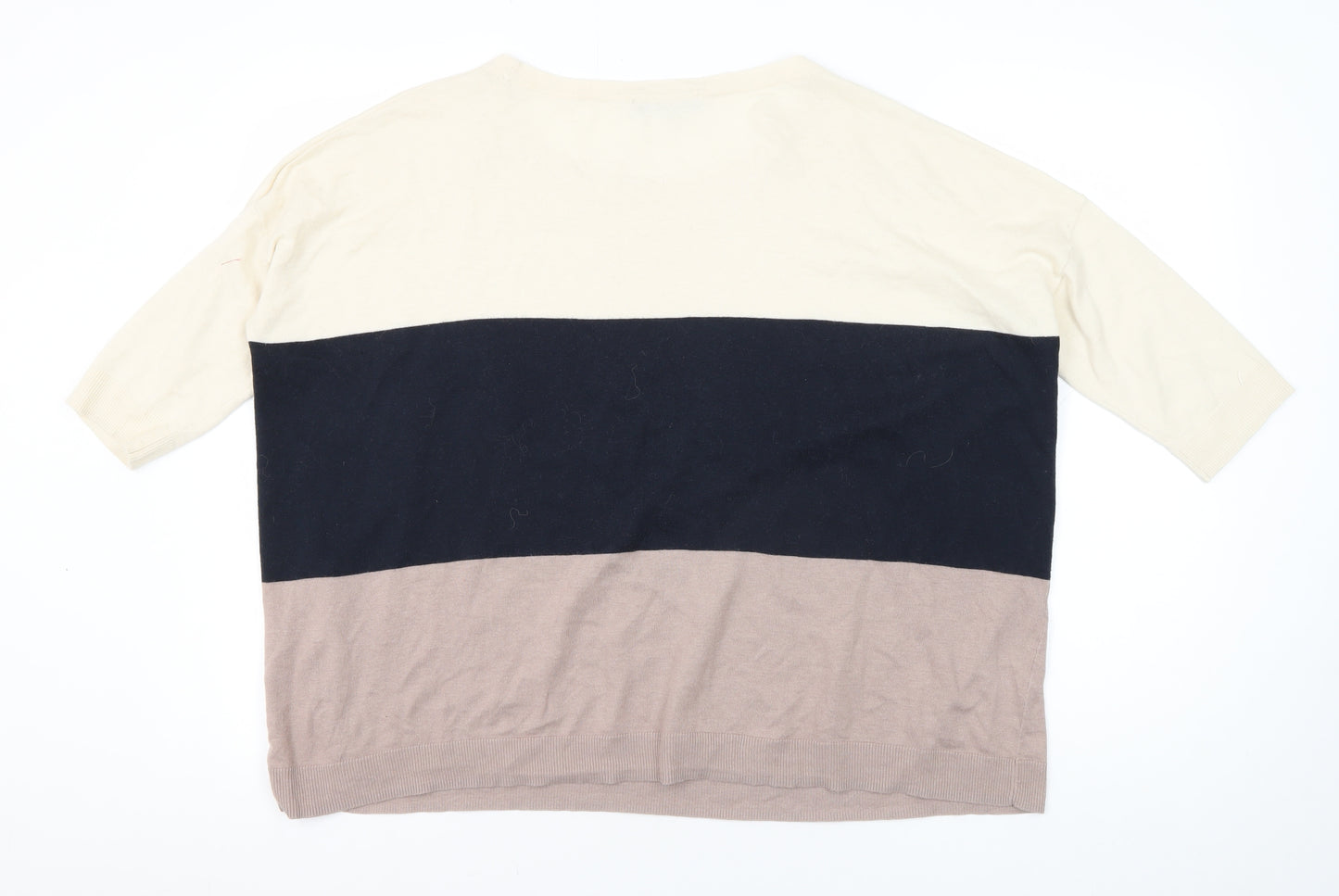 Great Plains Women's Multicoloured Striped Pullover M