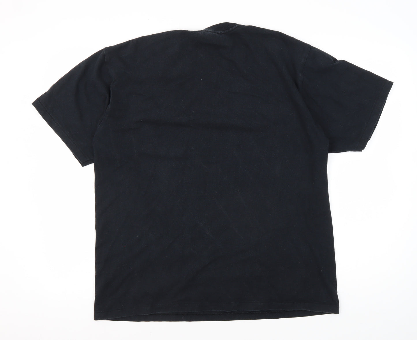 A Bathing Ape Men's Black L Logo T-Shirt