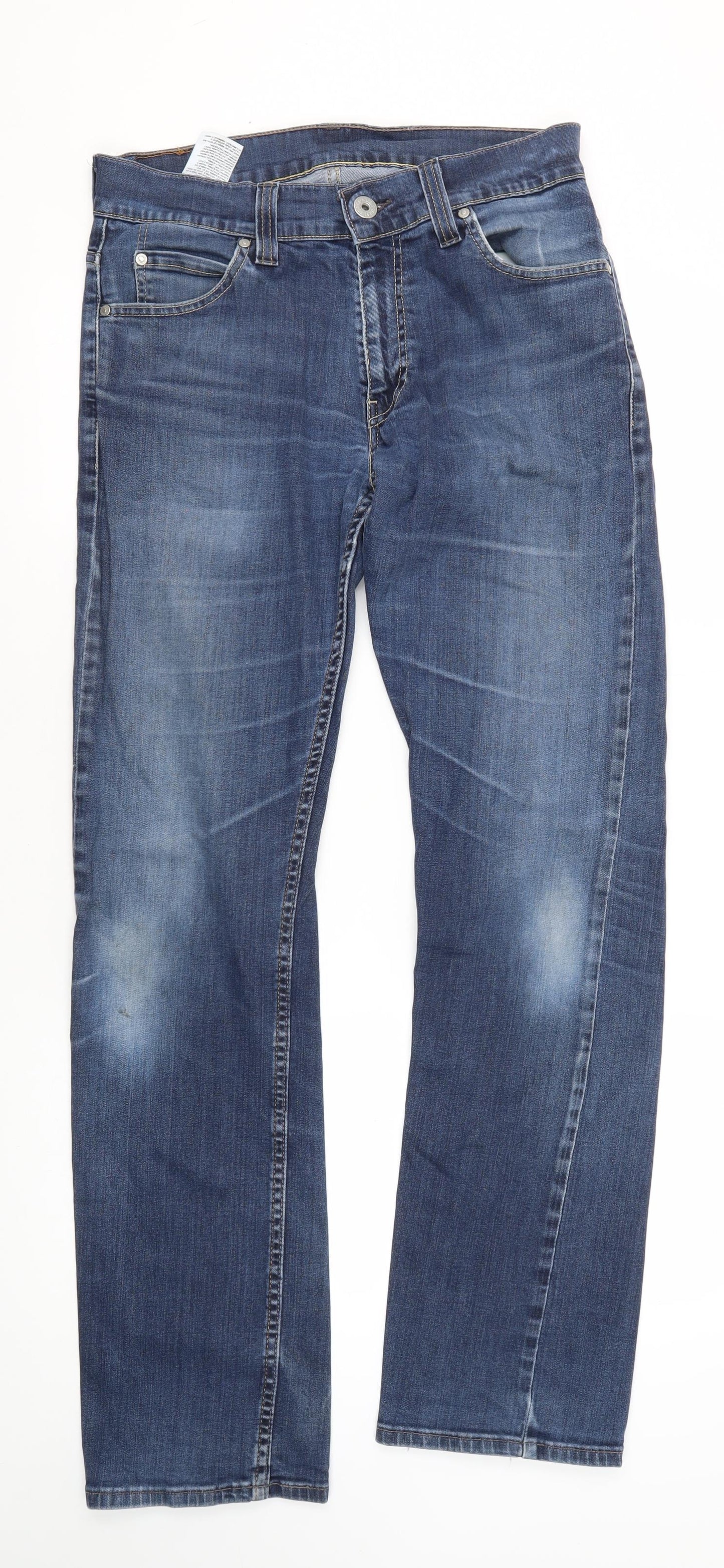 Levi Strauss Men's Blue Straight Jeans 32x34