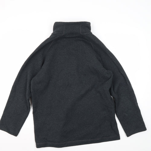 Rab Men's Grey 1/4 Zip Fleece Sweatshirt Medium
