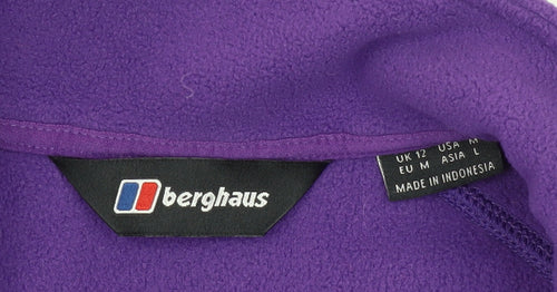 Berghaus Women's Purple Fleece Sweatshirt M