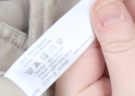 EWN Women's Beige Quilted Waistcoat Size S