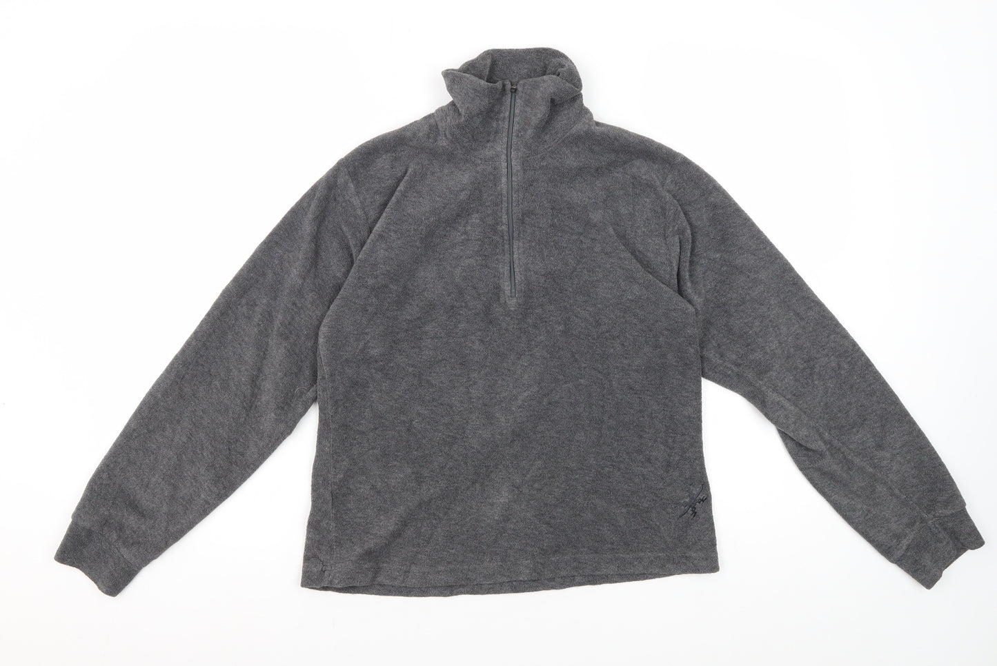 Snow+Rock Grey Fleece Pullover Sweatshirt 2XS Unisex