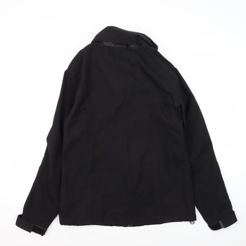Crane Women's Black Basic Jacket - Size S, Regular Fit