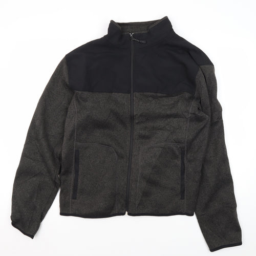Headland Men's Black Medium Polyester Basic Jacket