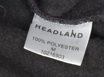 Headland Men's Black Medium Polyester Basic Jacket