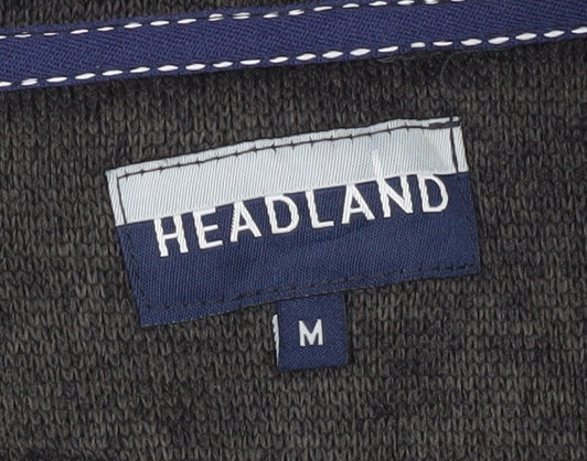 Headland Men's Black Medium Polyester Basic Jacket