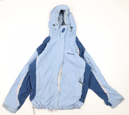 Sprayway Women's Blue Waterproof Anorak Jacket Size 14