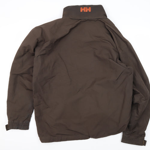 Helly Hansen Men's Brown L Windbreaker Jacket