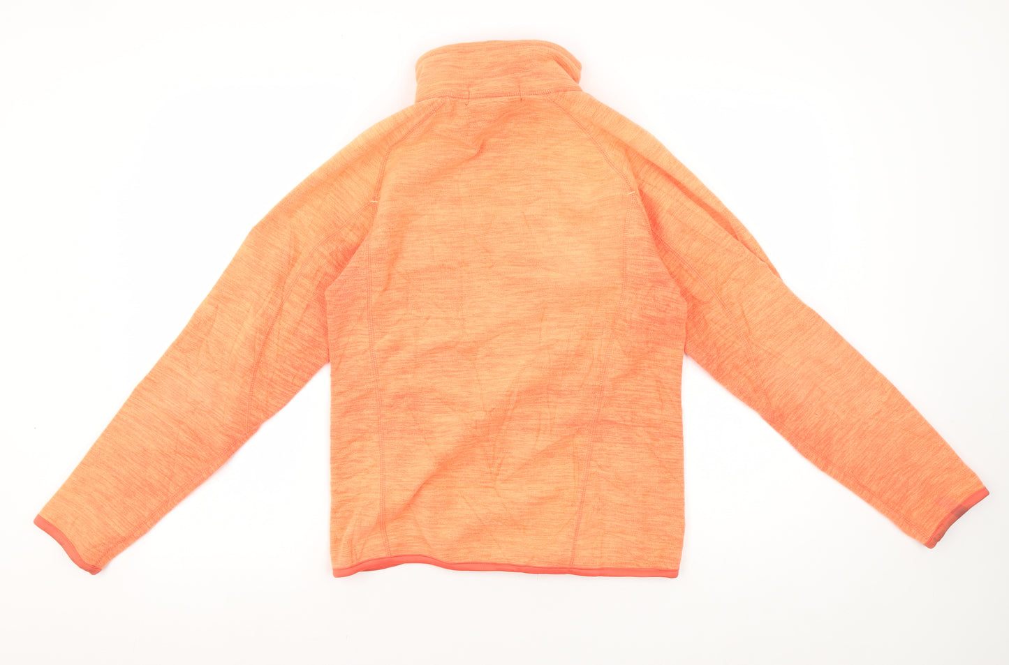 Geographical Norway Women's Orange Track Jacket, Size 10