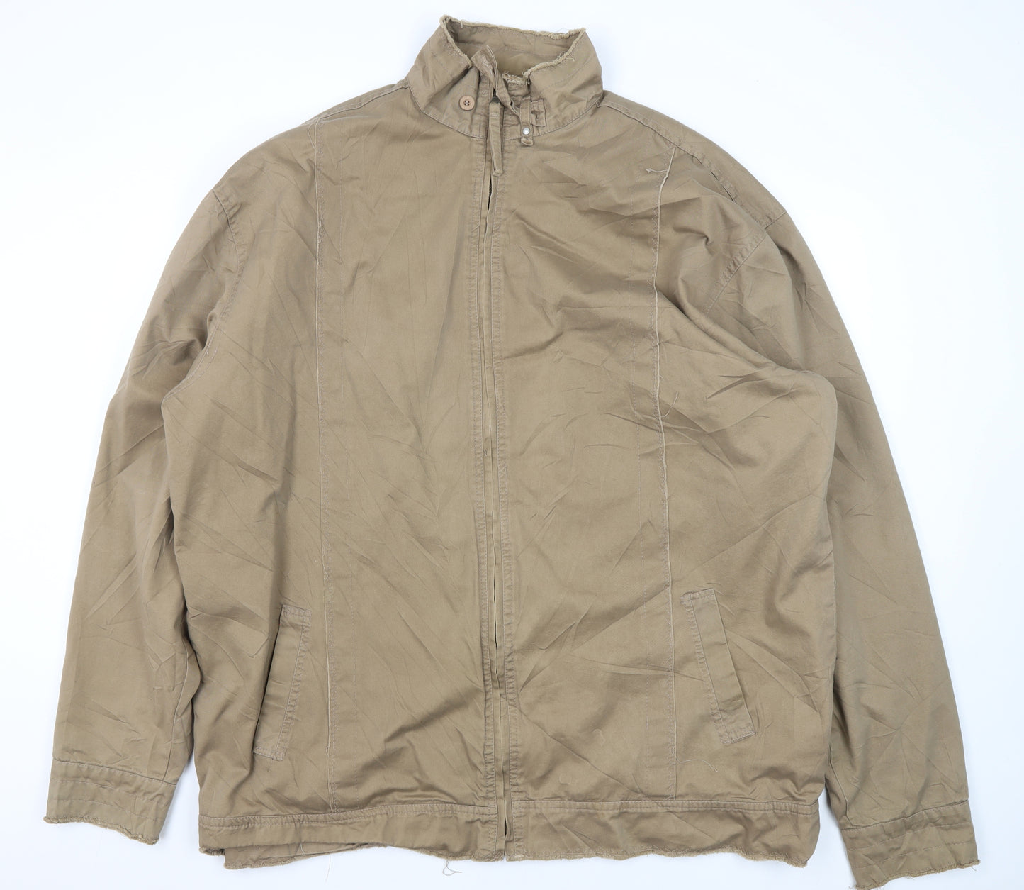 Duke Men's Beige 4XL Windbreaker Jacket