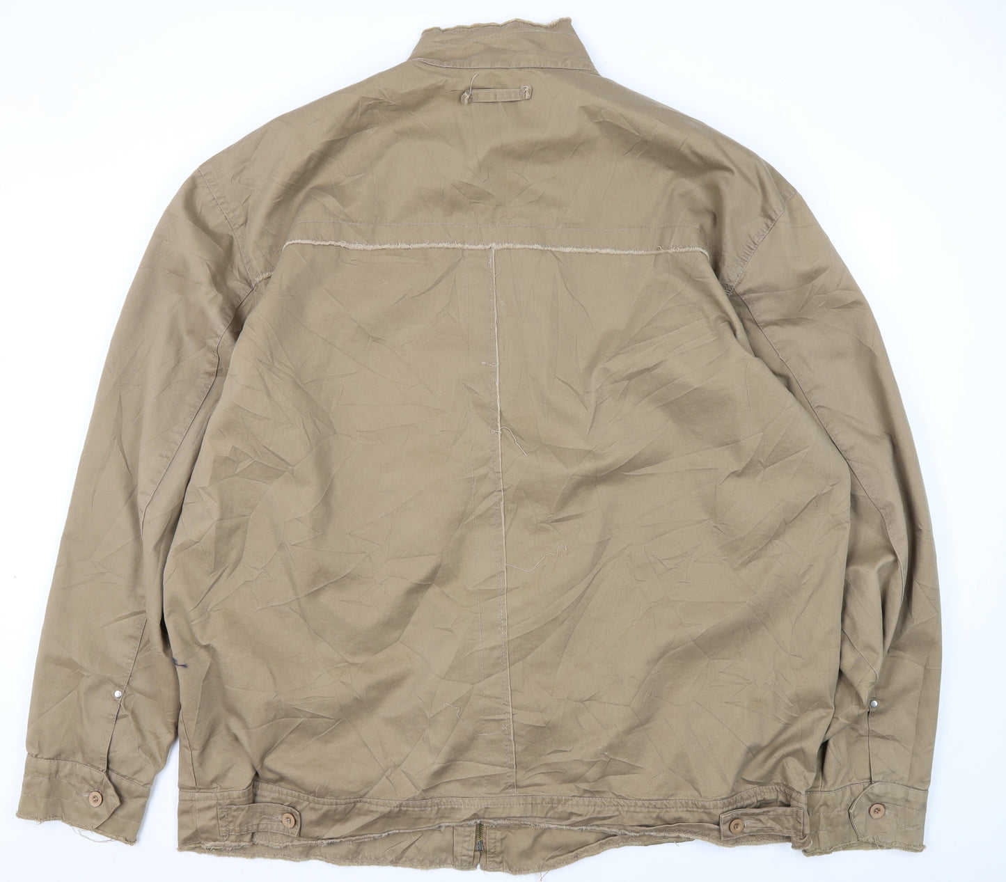 Duke Men's Beige 4XL Windbreaker Jacket