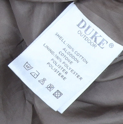 Duke Men's Beige 4XL Windbreaker Jacket