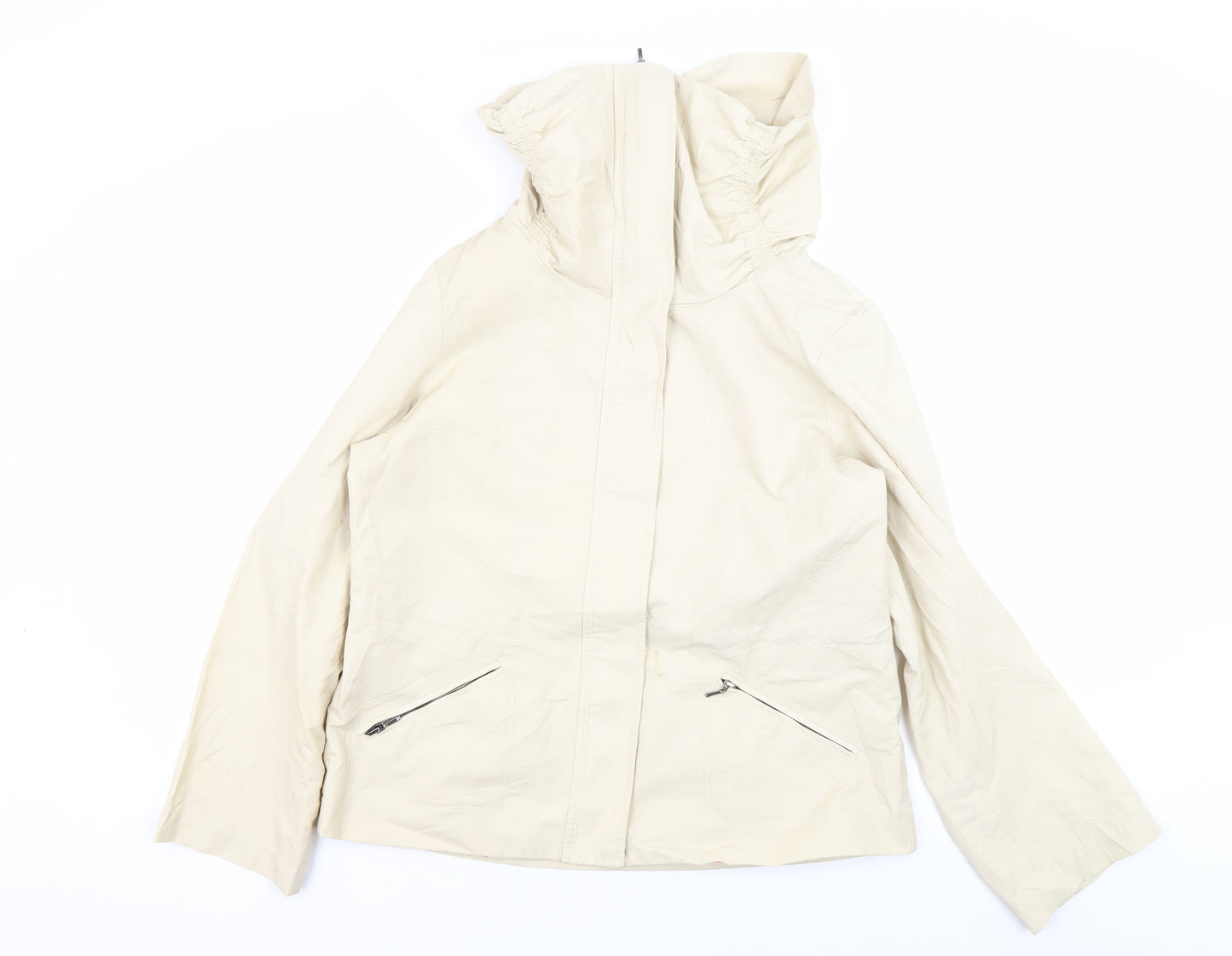 John Lewis Ivory Women's Parka Jacket Size 14