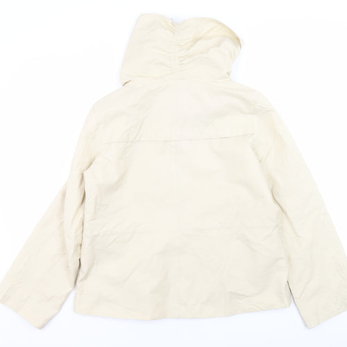 John Lewis Ivory Women's Parka Jacket Size 14
