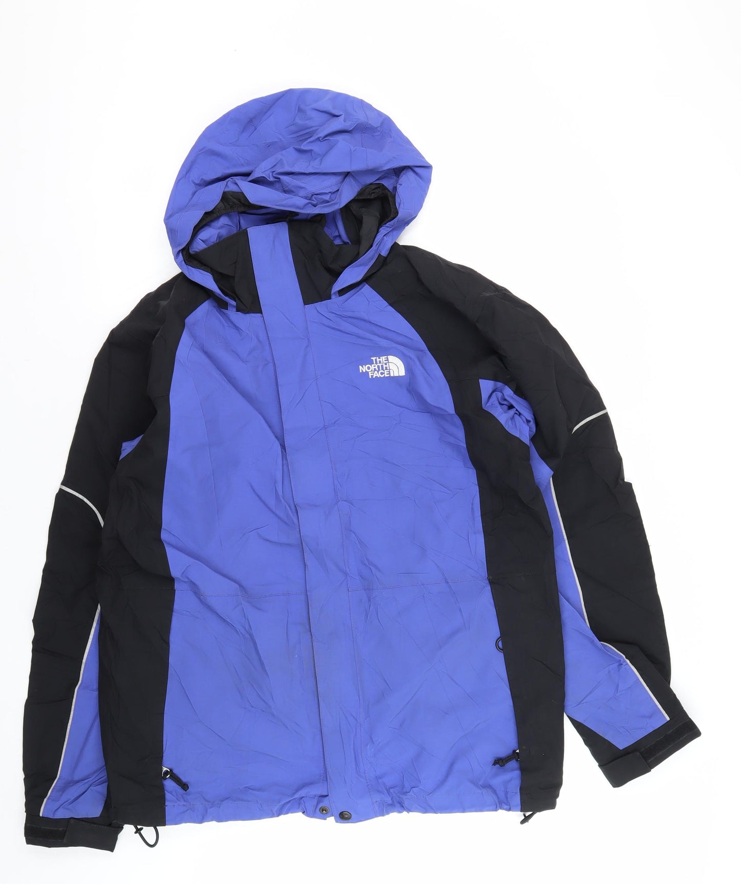 The North Face Men's Blue Hiking Jacket, M, Hooded