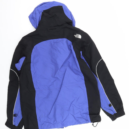 The North Face Men's Blue Hiking Jacket, M, Hooded