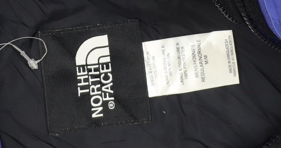 The North Face Men's Blue Hiking Jacket, M, Hooded