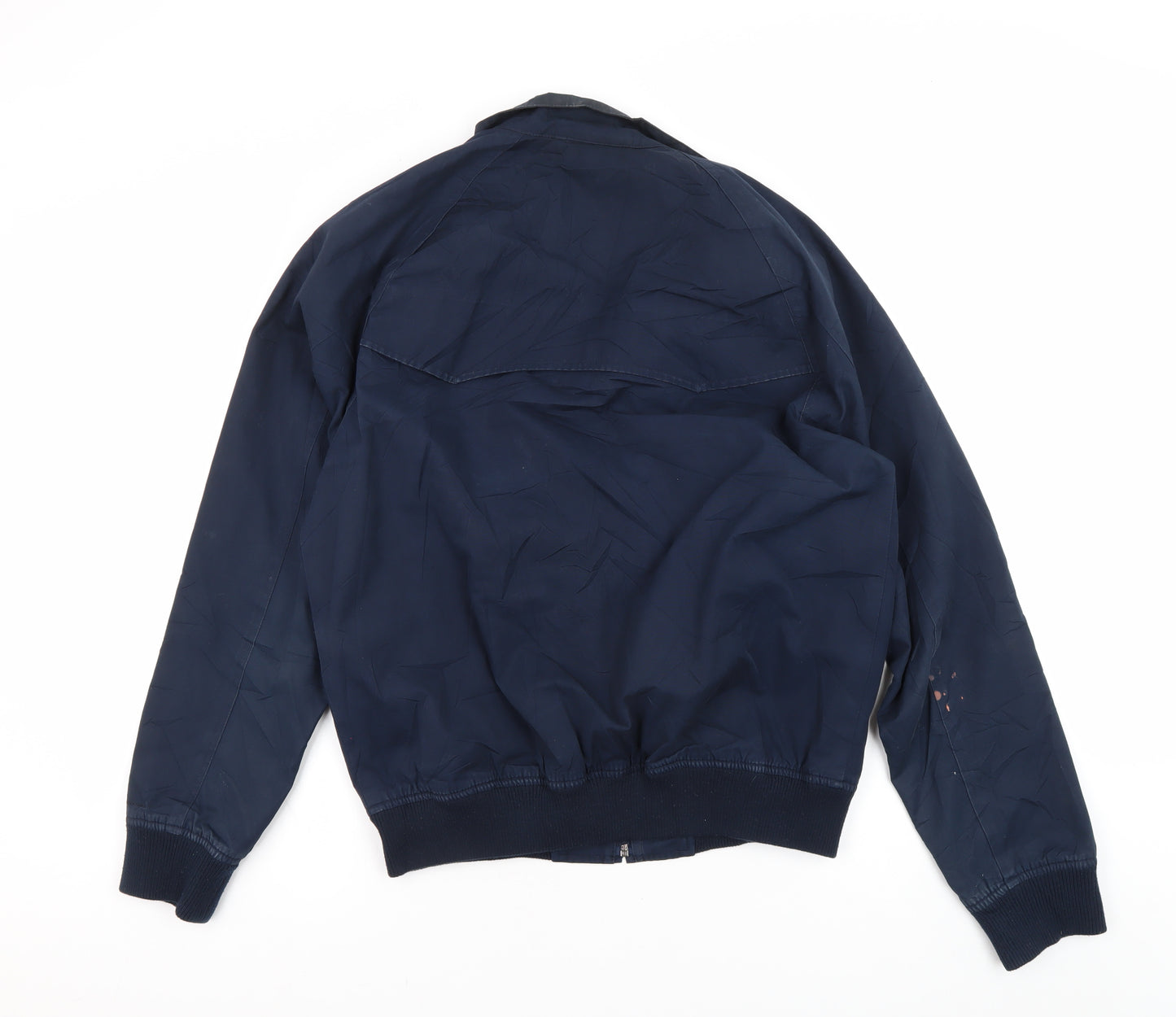 Ben Sherman Men's Blue Bomber Jacket, Size M, Classic Casual