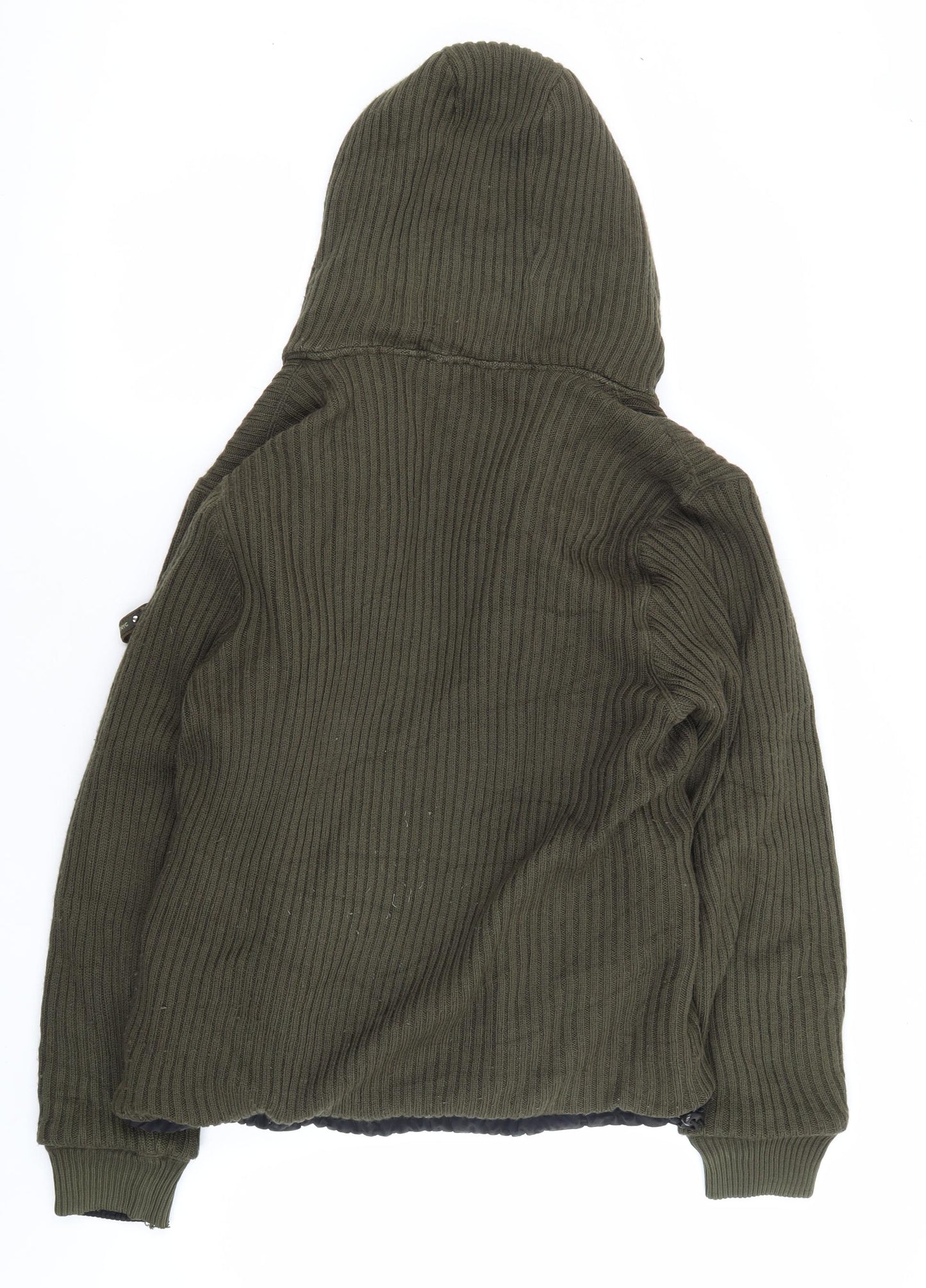 Schott NYC Men's Green Military Jacket L