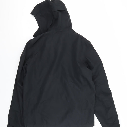 Marks and Spencer Men's Black Windbreaker Jacket S