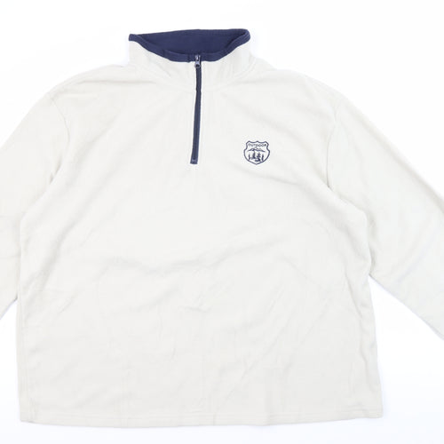 Atlas for Men Ivory Fleece 2XL Outdoor Sweatshirt