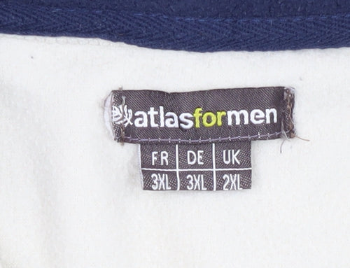 Atlas for Men Ivory Fleece 2XL Outdoor Sweatshirt