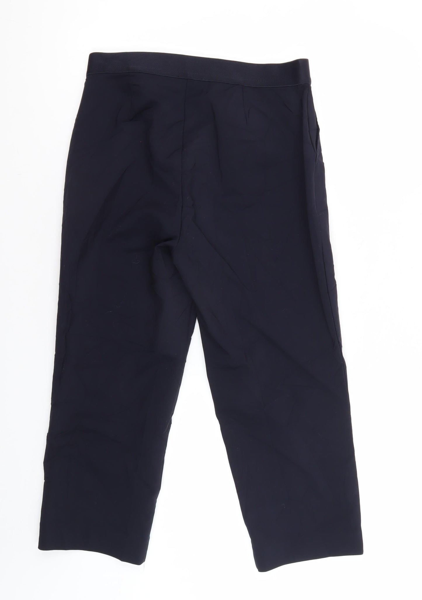 Marks and Spencer Women's Black Cropped Trousers Size 14