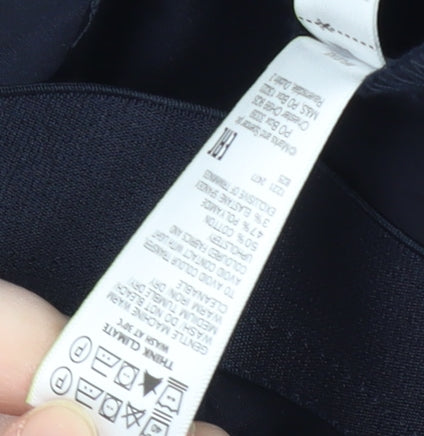 Marks and Spencer Women's Black Cropped Trousers Size 14