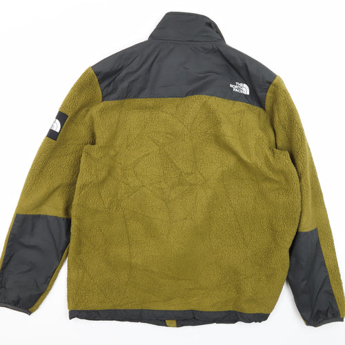 The North Face Men's XL Green Fleece Jacket, Casual Outdoor