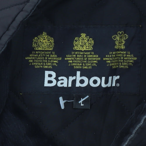 Barbour Men's Black Quilted Jacket - Size L