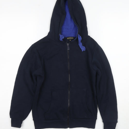 Noroze Boys Blue Full Zip Hoodie 9/10 years