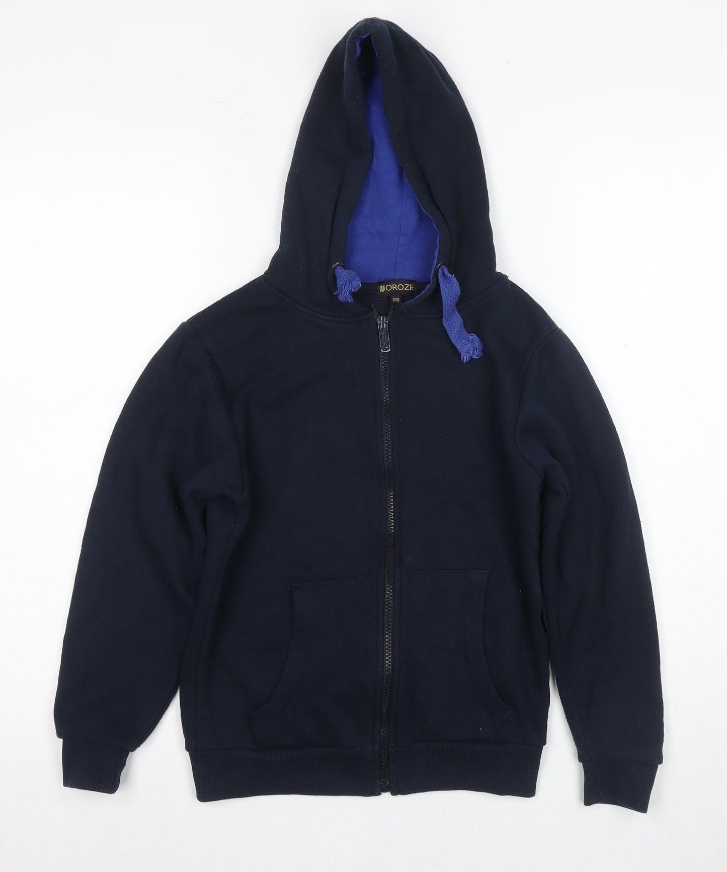 Noroze Boys Blue Full Zip Hoodie 9/10 years