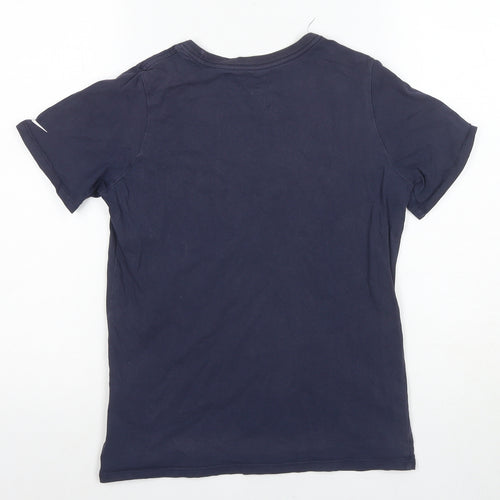 Nike Unisex Kids Blue Athletic T-Shirt, Size L, Lightweight