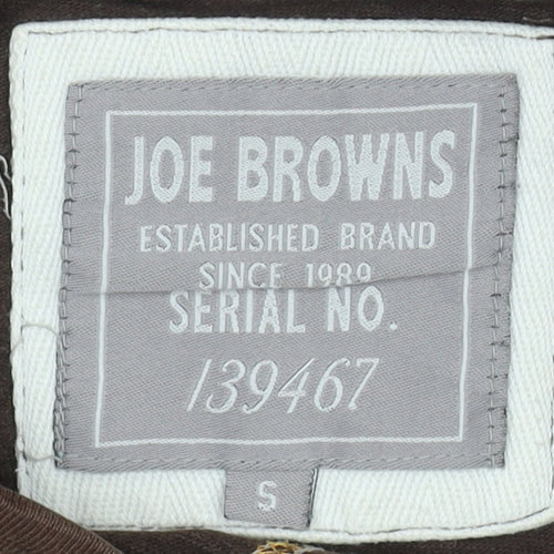 Joe Browns Men's Brown Pullover Hoodie S Cotton