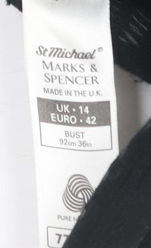 Marks and Spencer Women's Beige Pullover Jumper Size 14