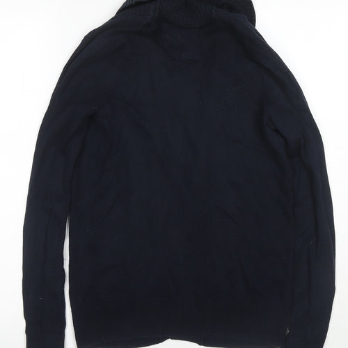 Hollister Women's Black Cardigan S, Knit Long Sleeve