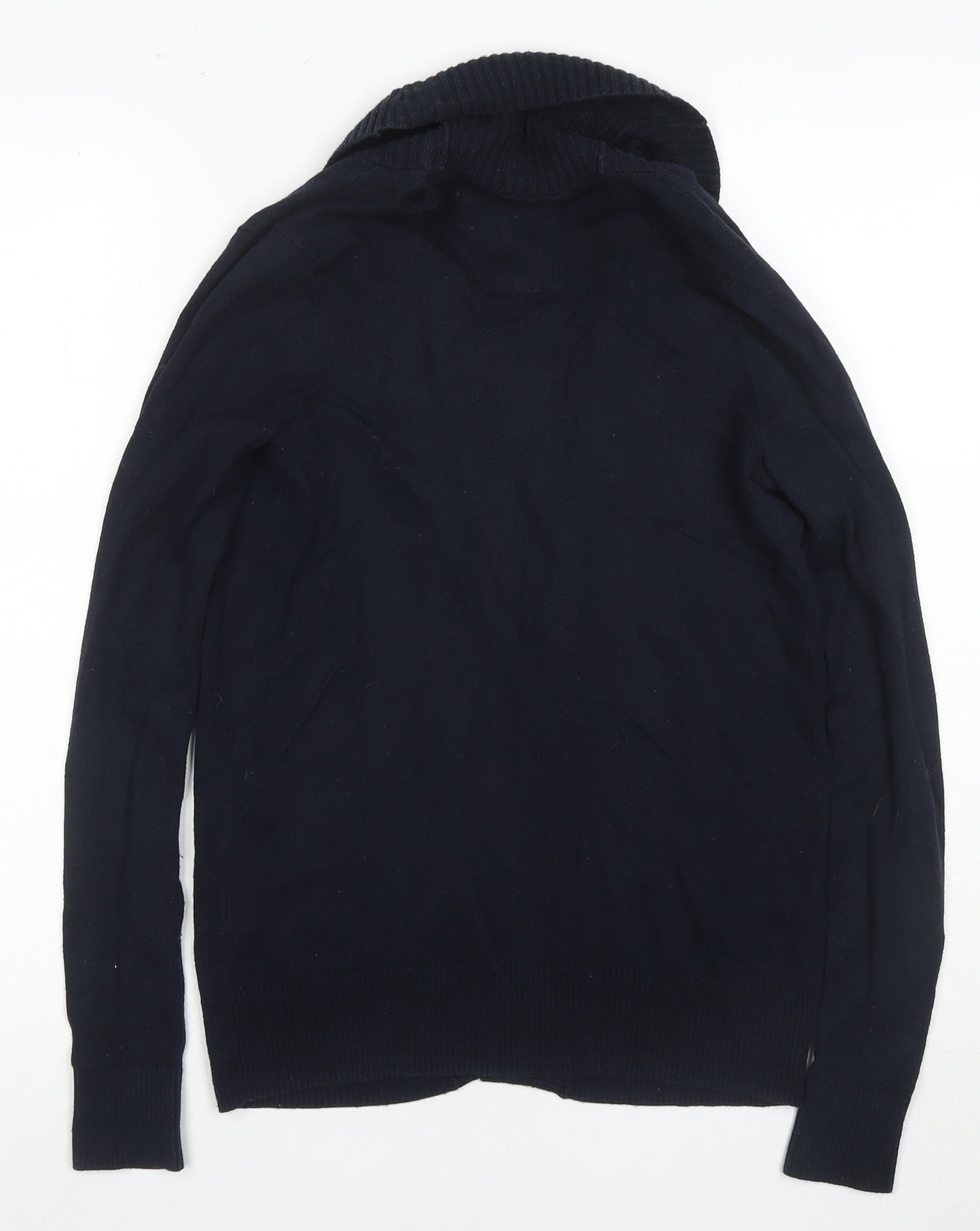 Hollister Women's Black Cardigan S, Knit Long Sleeve