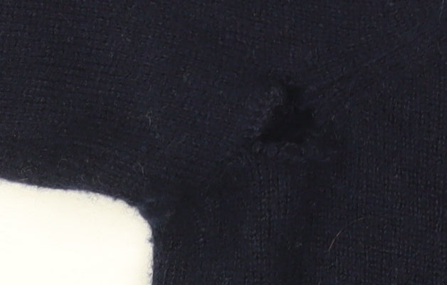 Marks and Spencer Men’s Black XL Cashmere Pullover Jumper