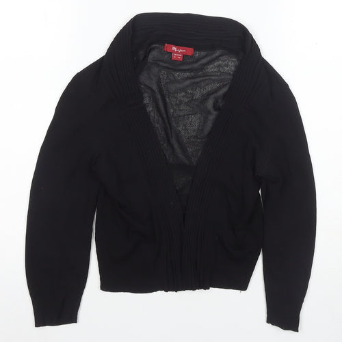 Morgan Women's Black Size 8 Cardigan Jumper