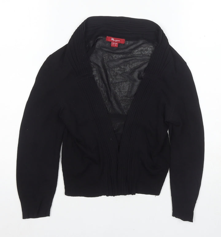 Morgan Women's Black Size 8 Cardigan Jumper