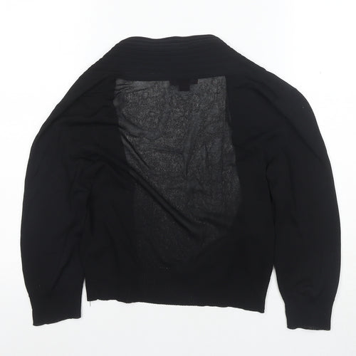 Morgan Women's Black Size 8 Cardigan Jumper