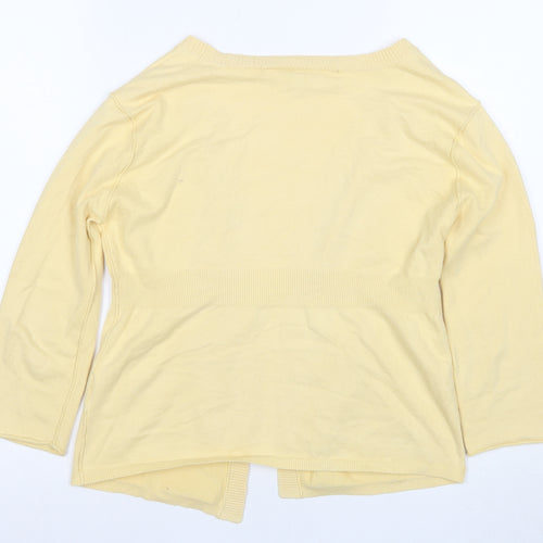 Karen Millen Women's Yellow Cardigan, Size 2