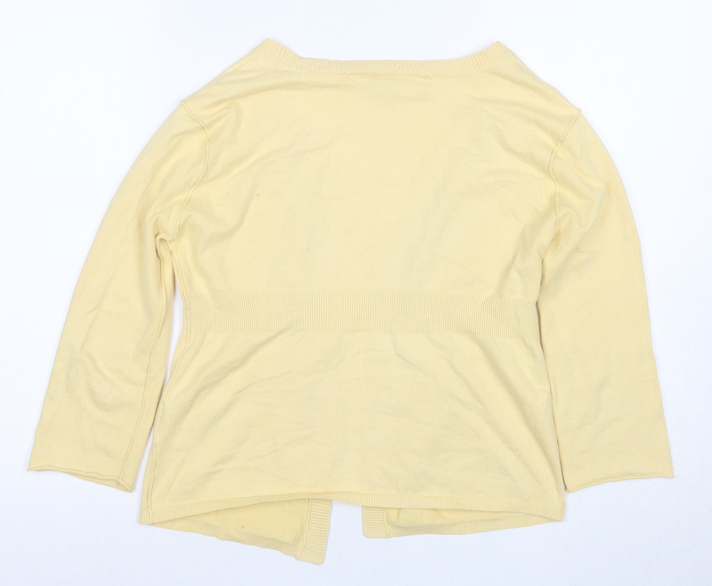 Karen Millen Women's Yellow Cardigan, Size 2