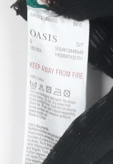 Oasis Green Flared Sleeve Women's T-Shirt S