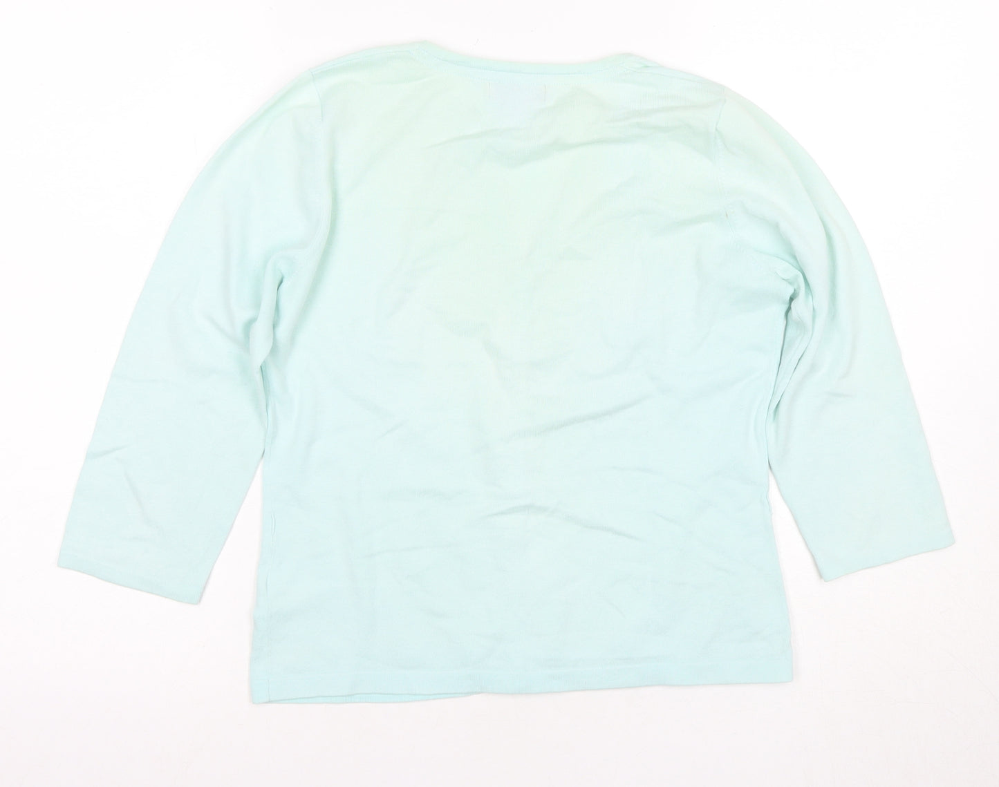 Morgan Women's Green Cardigan Size 8 V-Neck