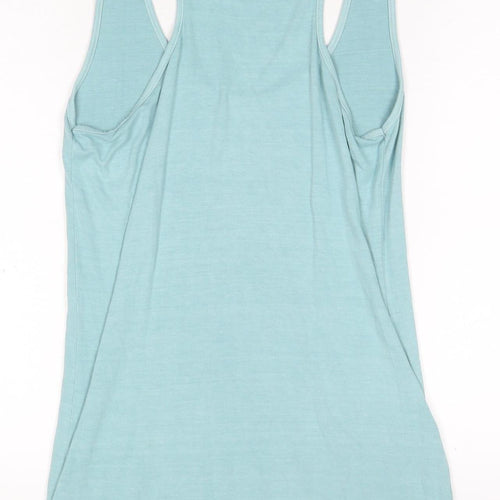 Post Card Women's Blue Tank Top, Sleeveless, Size 1