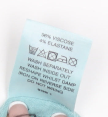 Post Card Women's Blue Tank Top, Sleeveless, Size 1